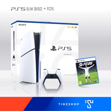 เครื่องเล่นเกม SONY PLAYSTATION 5 SLIM DISC EDITION CFI-2018 A01 + แผ่นเกม EA SPORTS FC25_1